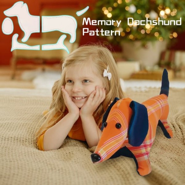 Memory Dachshund Template Set- With Instructions