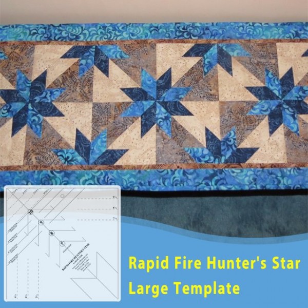 Rapid Fire Hunter's Star Large Template - With Instructions