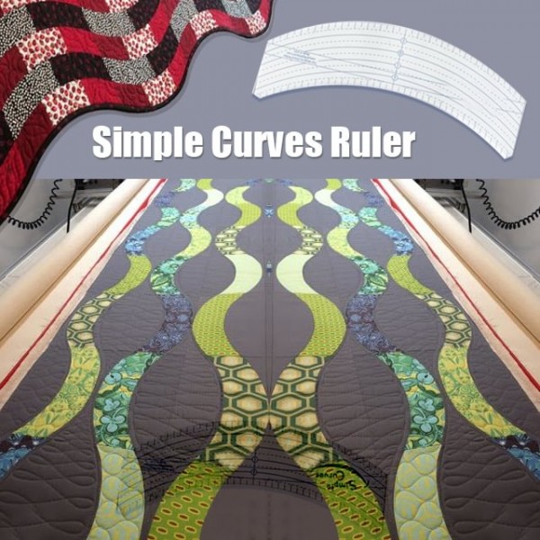 Simple Curves Ruler Template-With Instructions