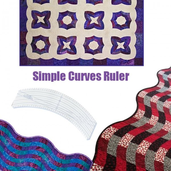 Simple Curves Ruler Template-With Instructions