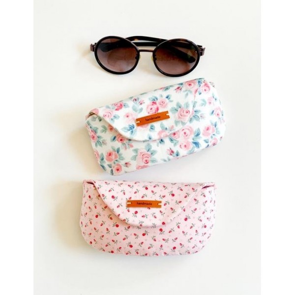 DIY Floral Glasses Case Templates