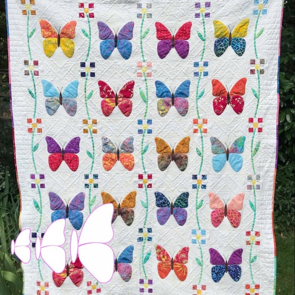 Pretty Butterfly Templates Set