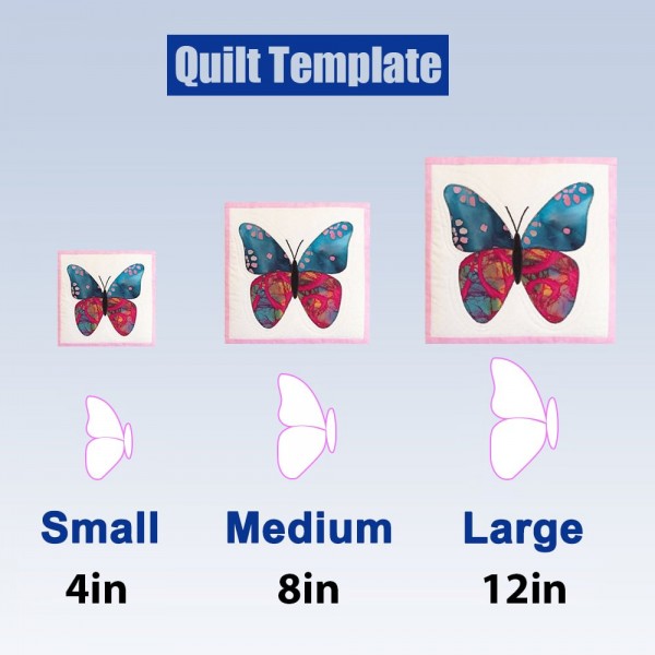 Pretty Butterfly Templates Set