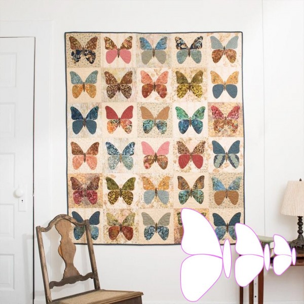 Pretty Butterfly Templates Set