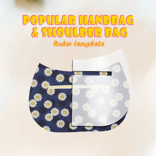 Popular Handbag & Shoulder Bag Template (With Instructions)