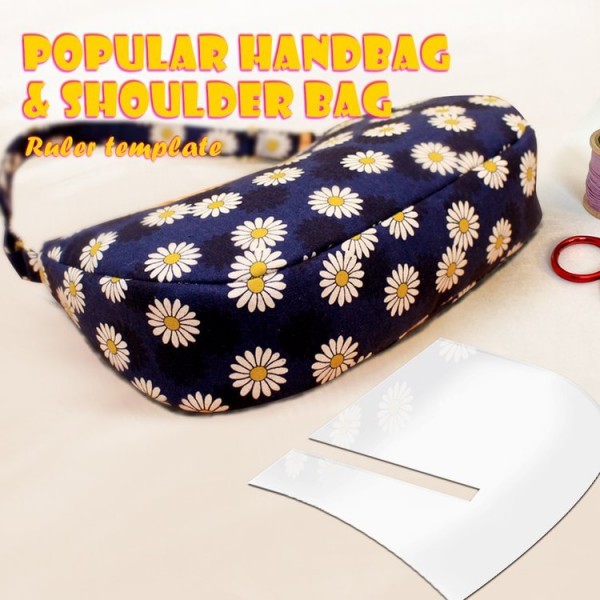 Popular Handbag & Shoulder Bag Template (With Instructions)