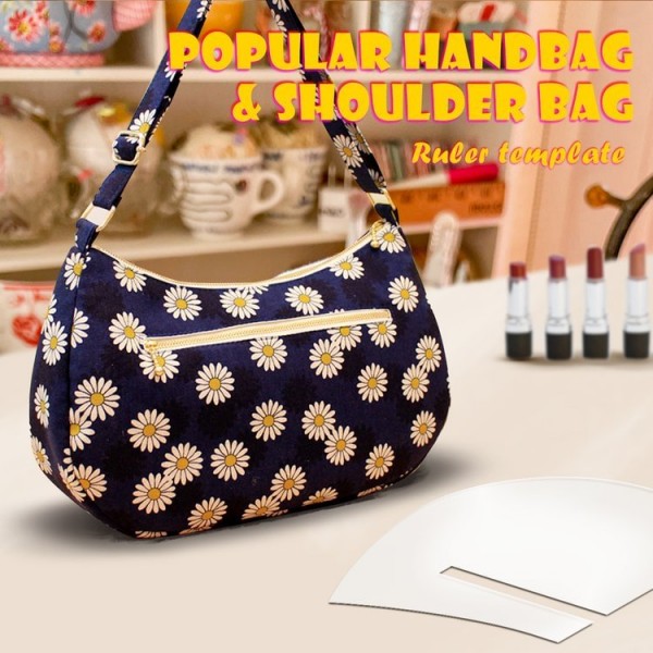 Popular Handbag & Shoulder Bag Template (With Instructions)